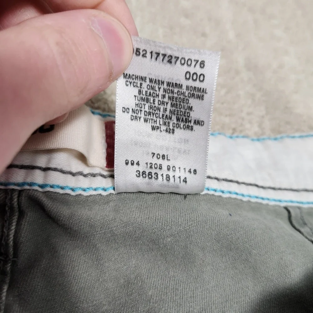 Vintage Levis Cargo Shorts Men 36 *READ Y2K Baggy Wide Leg Utility Paratrooper